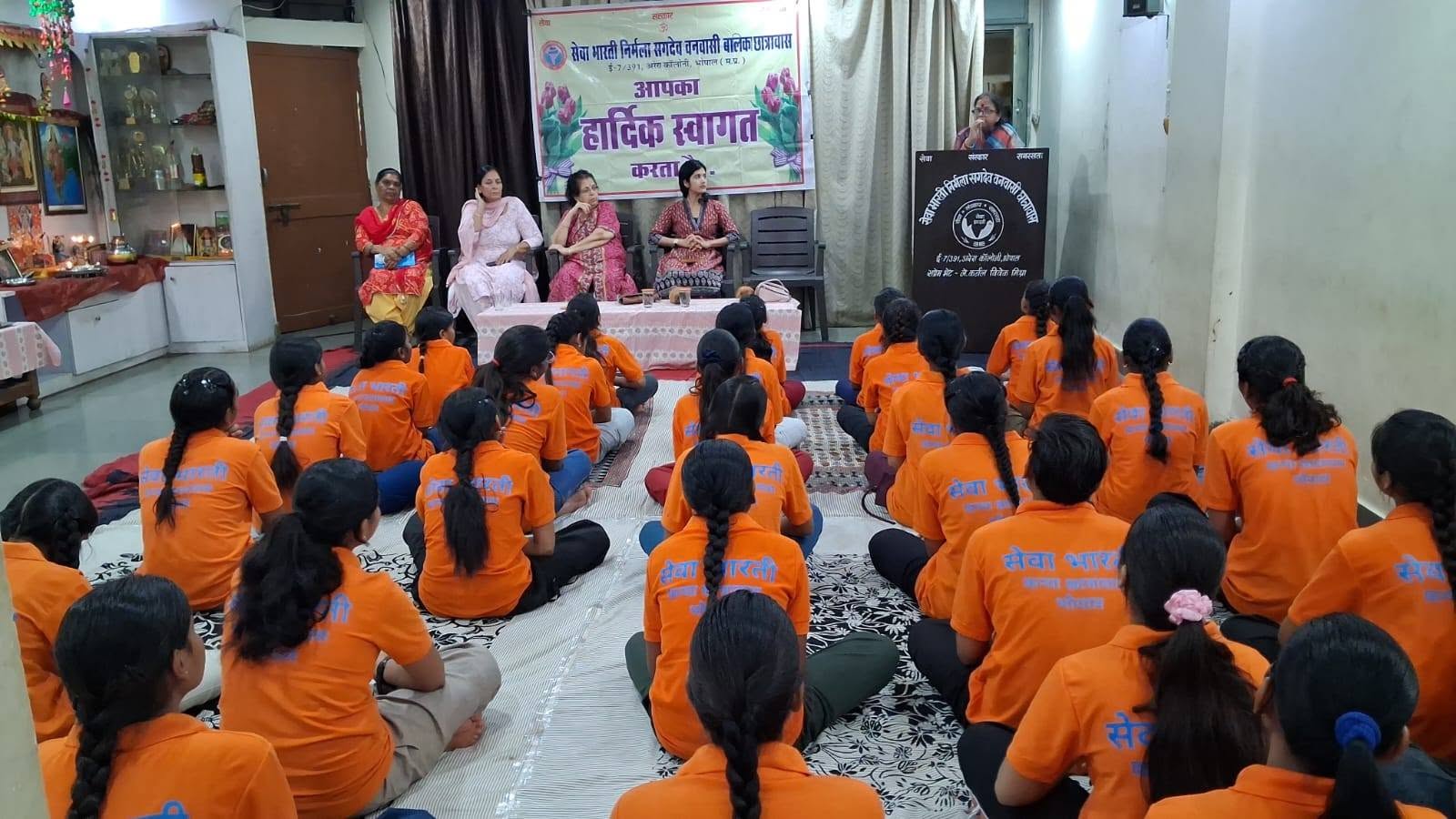 Self-Defence Training for Girls at Nirmala Sagdev Vanvasi Hostel, Bhopal